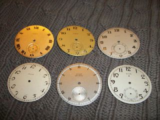 Elgin pocketwatch dial assortment Lord