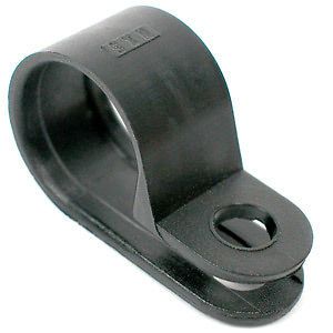 black cable clamp   Qty of 100 (054)