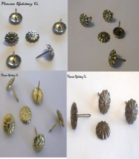 Decorative Tacks Nails #548W Colors Brass, Oxford, Old Gold E, Nickel