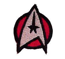 Star TrekTMP Engineering Red Insignia 1.5 Uniform Patch  FREE S&H