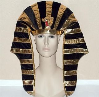 EGYPTIAN PHARAOH King Tut Rameses HAT HEADWEAR HEADGEAR Costume