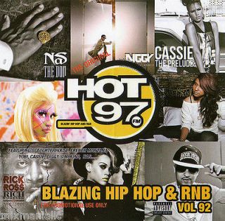 Hot 97 V. 92 Blazing Hip Hop R&B Nas, Minaj, Future, Tyga, Drake
