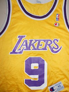 Champion Los Angeles Lakers Nick Van Exel Basketball Jersey LA Mens