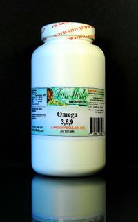Omega Fish Oil 3,6,9   300 soft gels