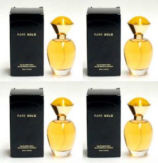 LOT OF 4 AVON RARE GOLD Eau de Parfum Spray A $92.00 VALUE
