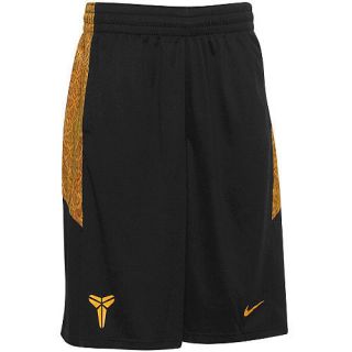 Kobe Bryant Nike Essential Mens Basketball Shorts Black/DelSol #483124