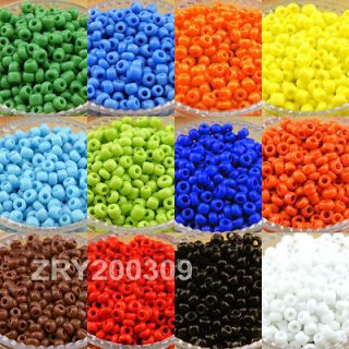2600Pcs 2mm Glass Seed Spacer beads Jewelry Making 12Color 1 Or Mixed
