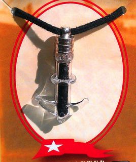 RMS TITANIC COAL HANDCRAFTED ANCHOR NECKLACE AUTHENTIC W/ COA