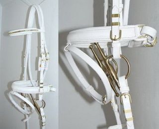 FSS FANCY GOLD WHITE Comfort BAROQUE/FRIESI AN Bridle