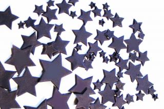 Multisize Sugar Stars Various Colours Edible Cake Cupcake Toppers