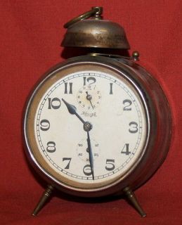 Antique Art Deco German Kienzle Alarm Table Desck Clock