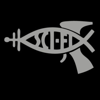 SciFi Science Fiction Fan Trekkie Taser Phaser Fish Star Trek Comic