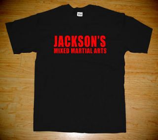 New Greg Jackson Jacksons MMA GSP Jon Jones T shirt