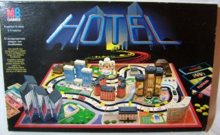 GAME HOTEL GREEK SUPER RARE VERSION 80S UNUSED SEALED CONTENTS NEW
