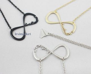 One Direction Necklace Infinity 8 Symbol Directioner 1D Harrys Paper