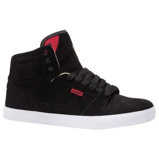 OSIRIS Skate Shoes EFFECT High Tops BLACK/CREAM/RED
