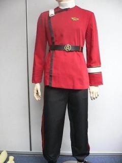 TWOK II VI Star Trek Wrath Khan Uniform Costume fleet