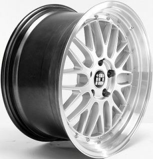 19 STAGGERED STR 601 LM STYLE 5X112 SILVER WHEEL FIT AUDI A4 A5 A6 A7