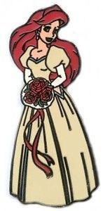 Disney DL Princess Series Ariel Wedding Dress HTF Pin