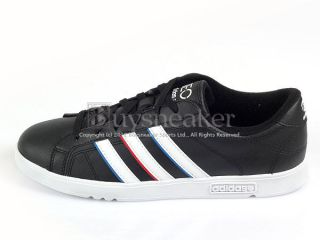 Adidas Calshot Black/White Classic Neo Label Leather Trainers Shoes