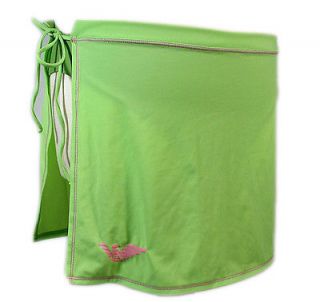 EMPORIO ARMANI Neon womens sarong pareo cover up (green/pink) NWT