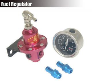 SARD Adjustable Turbo Fuel Pressure Regulator w/ Oil Gauge Meter RX7