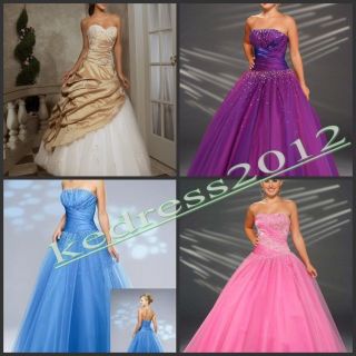 New Stock Formal Prom Ball Party Evening Dress Bridesmaid/Gown 6 8 10