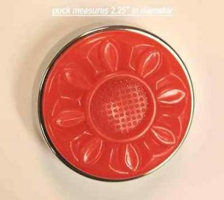 Shuffleboard puck RED NEW full size 21/4 by 1 weighs 13.3 ounces or