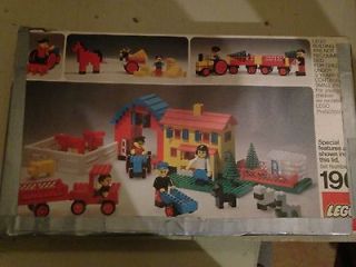 LEGO vintage set 190 Lot of brickes almost 6 pounds large people