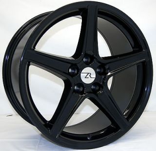 Black Mustang ® Wheels fits Saleen 19 Replica 2005 2013 19 inch rims