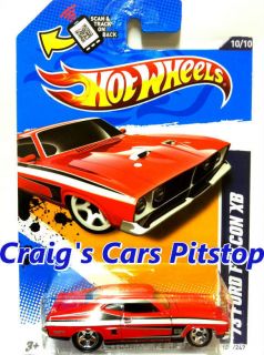 Hot Wheels 2012 73 Ford Falcon XB   RED   Buy 5+ cars FREE POST AUS