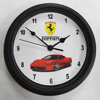 Newly listed Ferrari 458 Italia Automotive Garage Wall Clock New