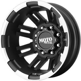 Black Moto Metal MO963 Dually Rear Wheels 8x210  134 CHEVROLET GMC