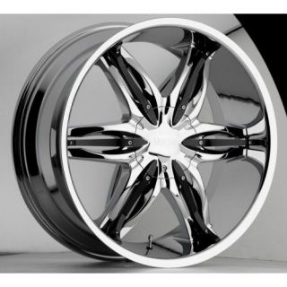 20 inch Viscera 778 chrome wheels rims 6x4.5 6x114.3