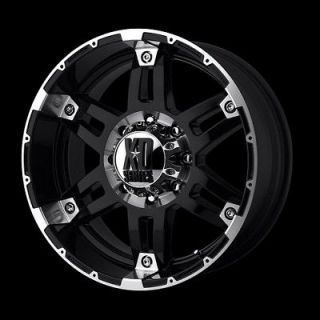 XD SPY BLACK RIMS WITH 295 70 18 NITTO TERRA GRAPPLER AT TIRES WHEELS