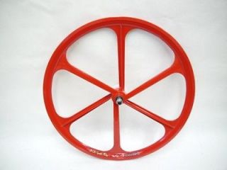 RED Fixed Gear Mag Wheelset by TENY RIMS 700c Fixie bike Bicycle