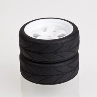 6107 110 1/10 On Road RC Auto Car Truck Toy Wheel and Rim Tyre