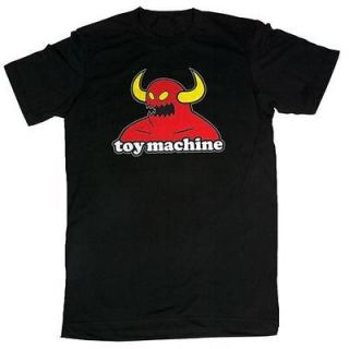Toy Machine Monster T Shirt Black   Ships Free