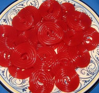 Haribo Strawberry Licorice Wheels 2 Pounds