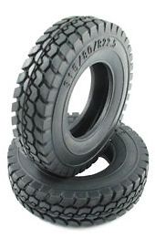 All Terrain Industrial Type Tyres suits the Tamiya 1/14 RC Trucks
