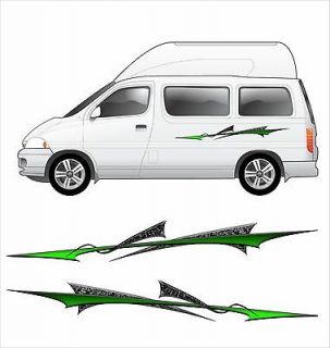 Bora Campervan Graphics Pair Sticker Decal Motorhome RV Caravan