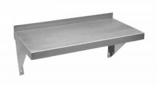 New Commercial Stainless Steel Wall Mount Shelf 14 x 24