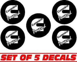 Wheel Center Cap Rim Overlay Decal Stickers Set of 5 Decals Rims