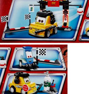 New sealed LEGO 8206 CARS Tokyo Pit Stop 2 Minifigures Gu ido & Luigi
