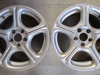 or 2 ALUMINUM WHEELS  SIZE 15X6.5     4 INCH BOLT PATTERN   MUST ANG