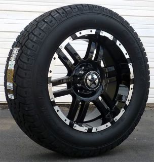 Wheels Tires Dodge Truck RAM 1500 20x9 Gloss Black 20 inch Rims