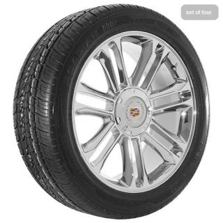 20 2012 Cadillac 2012 Escalade platinum edition chrome wheels rims and