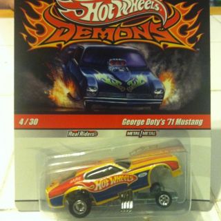 2010 Hot Wheels Drag Strip Demon 4 30 George Dotys 71 Mustang