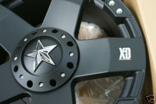 18 inch Black KMC XD Rockstar Rockstars Wheels Rims