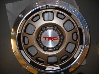 2007   2011 Toyota fj cruiser TRD Bronze Wheels OEM 16 PTR18 35090 BR